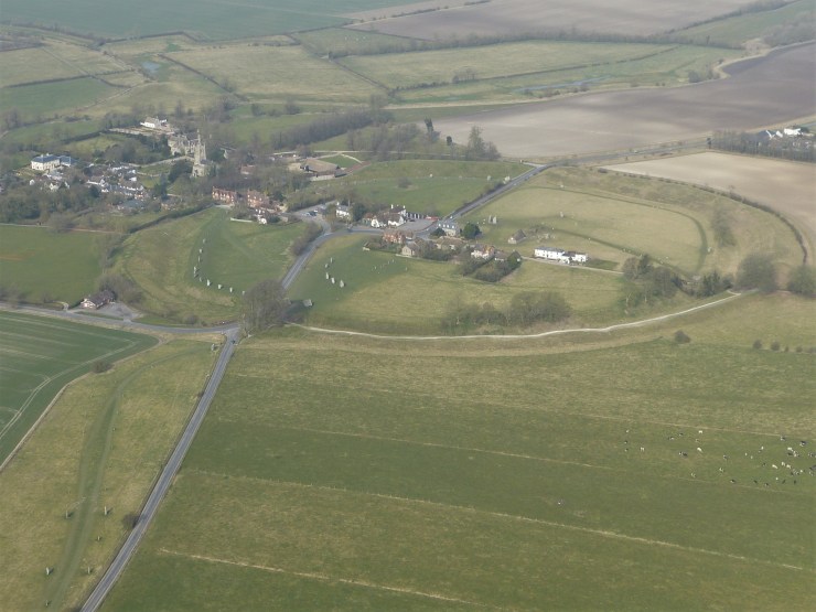 Avebury with West Kennet Avenue approach