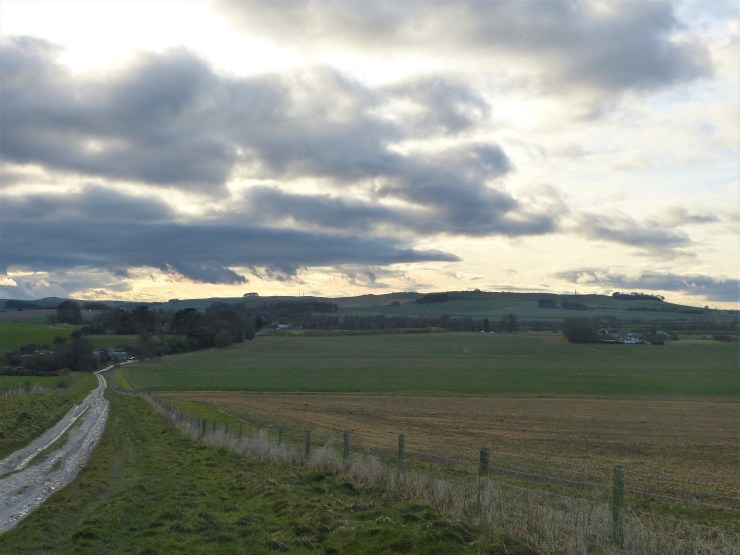 Looking back down Green Street towards Avebury